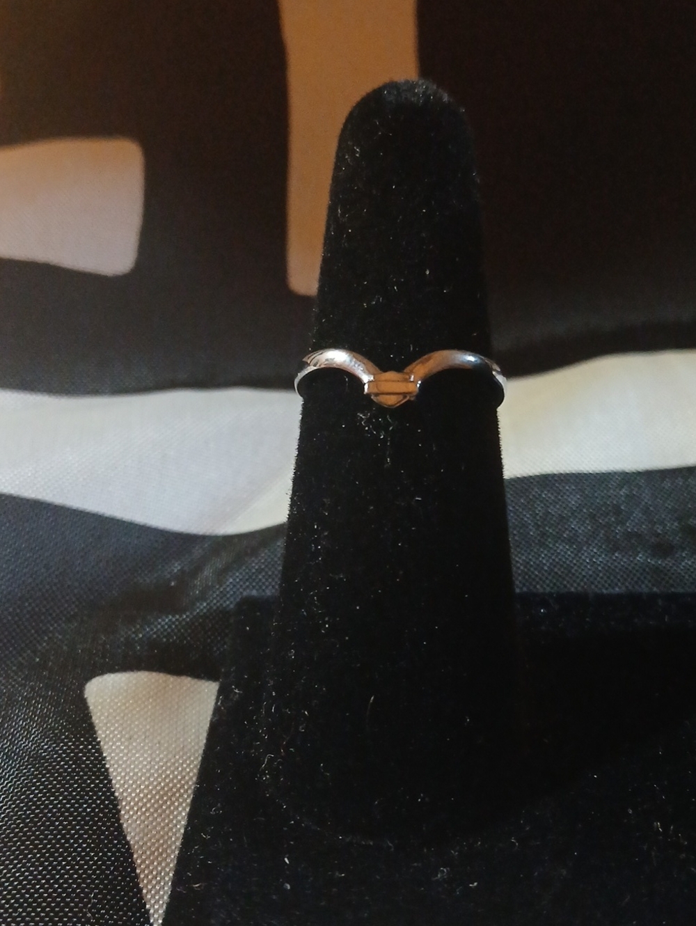 NWT Harley-Davidson Women's .925 Silver Ruthenium Plated Band Ring
